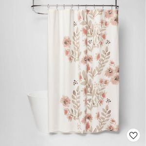 Floral, Boho Shower Curtian